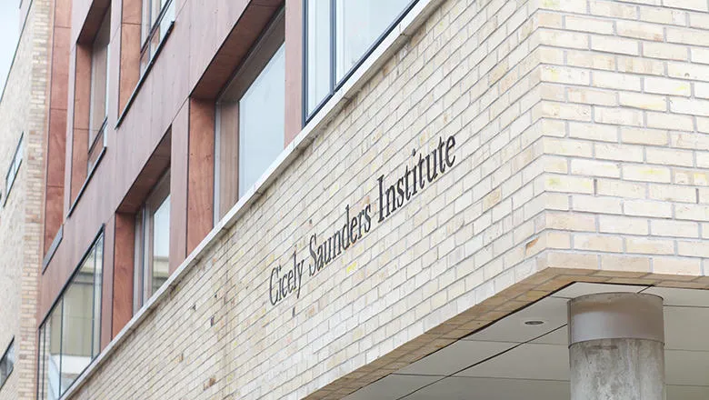 Exterior of Cicely Saunders Institute building