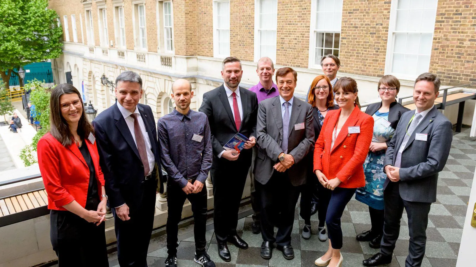 Members of the TransCampus leadership team at an event in May 2022
