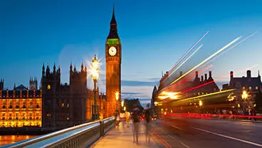 Big Ben at night